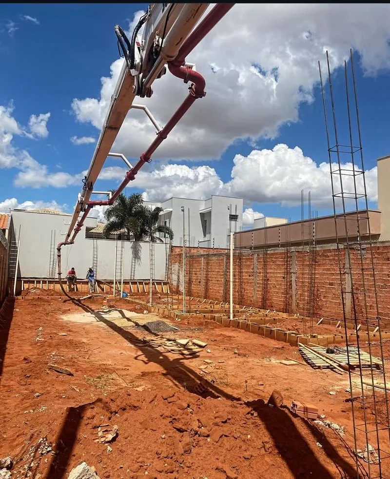 Galpão industrial  - Fundação estaca hélice